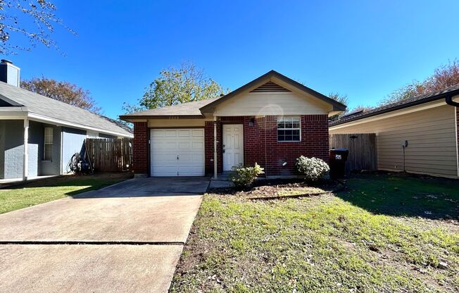 Bright and Comfortable 3BR/2BA Home with Garage & Backyard