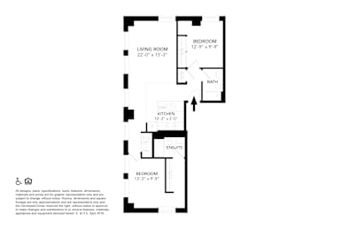 2 beds, 2 baths, 1,045 sqft, $3,070
