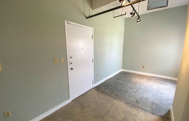 Loft Apartment downtown overlooking Auto Zone Park / Fresh paint, ss appliances