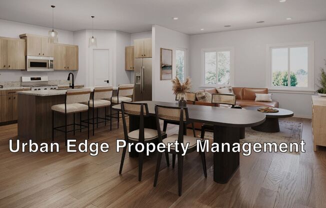 3 bed, 2.5 bath, 2 car garage row home!