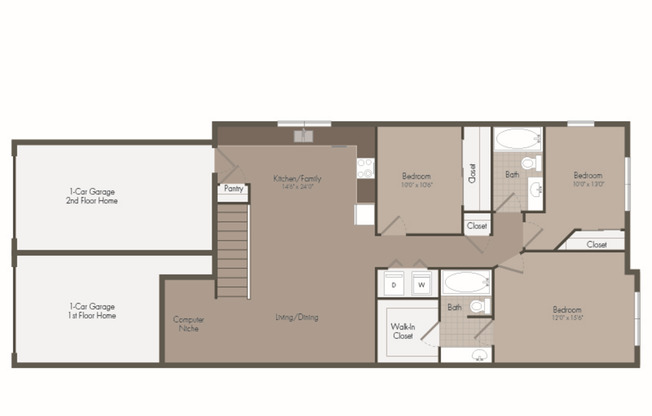 3 beds, 2 baths, 1,315 sqft, $1,650