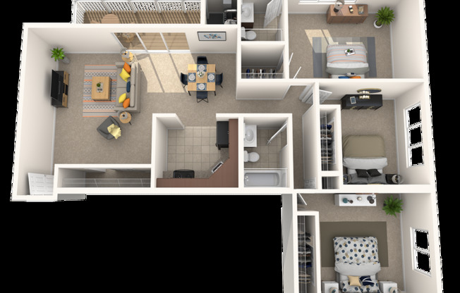 3 beds, 2 baths, 1,085 sqft, $2,583