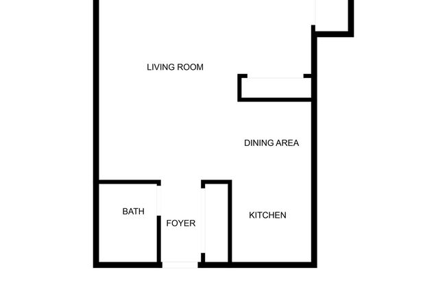 Studio, 1 bath, 450 sqft, $749, Unit 433-111