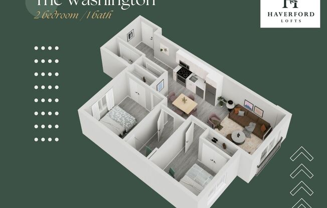 2 beds, 1 bath, 680 sqft, $1,695, Unit 3L