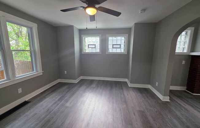 Newly updated 3 bedroom 1 bath house in Upper Hill!