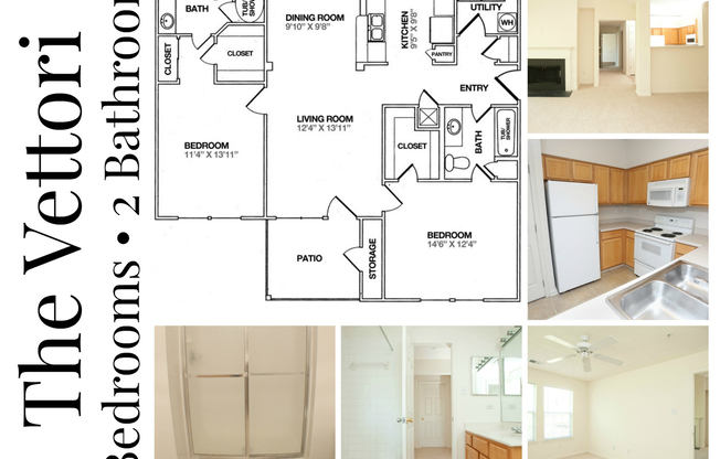 2 beds, 2 baths, 1,033 sqft, $1,559, Unit 12-12207