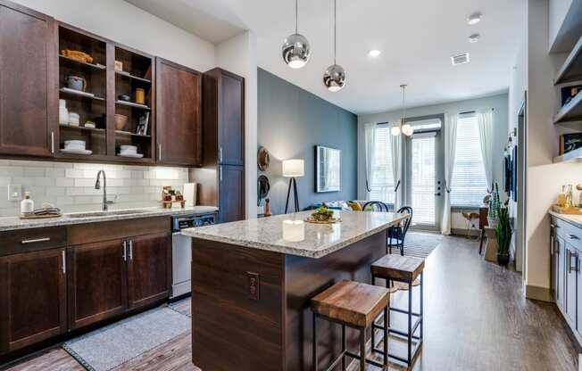 One Bedroom Apartment Kitchen