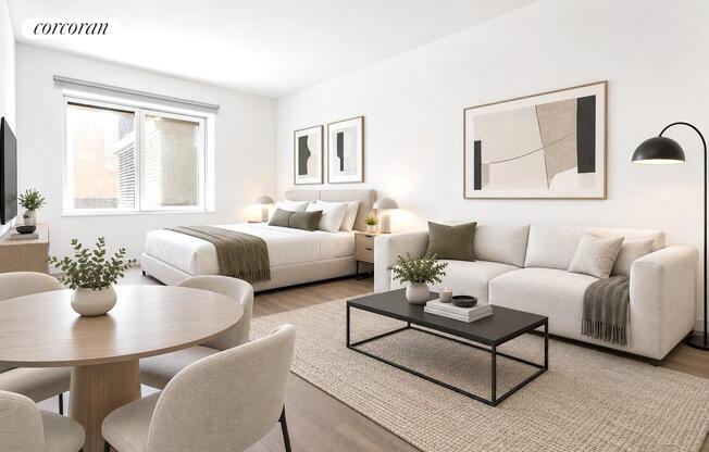 Studio, 1 bath, 467 sqft, $3,450, Unit 6M