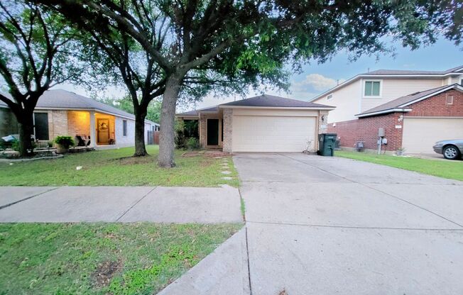 Charming 3/BR 2/BA Single-Level Home in Leander!