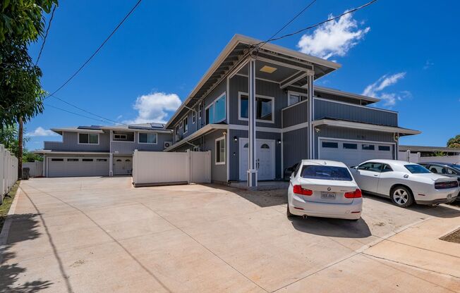 Available now! $3800 3BR/2BA Ewa Beach Unit - 1,400SqFt with  2 power walls and 28 solar panels