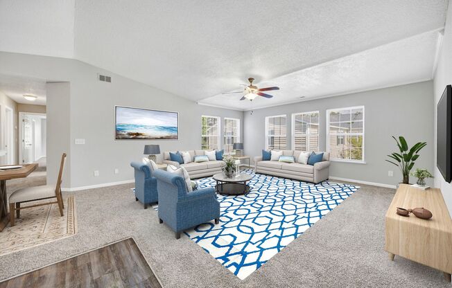 2 beds, 2 baths, 1,350 sqft, $1,380, Unit 418-418E