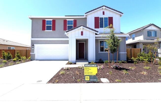 Stunning new home for rent in Manteca!