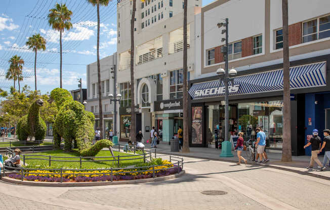 Nearby Santa Monica Place and all of your favorite retailers.