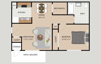 Partner-provided photo for $1190 unit