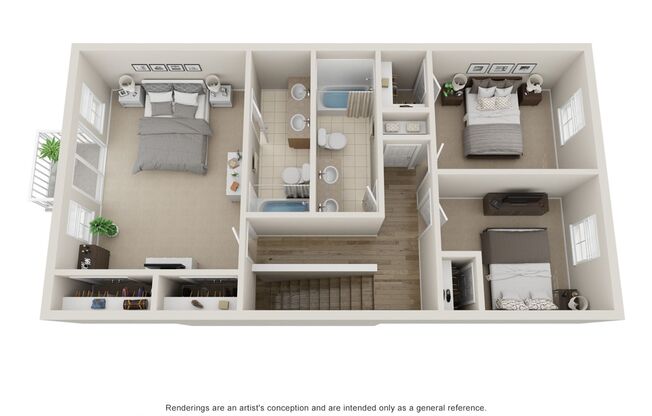 3 beds, 2.5 baths, 2,640 sqft, $1,795, Unit 526