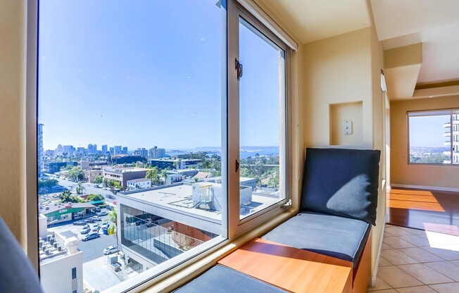Amazing views from this gorgeous Bankers Hill condo!