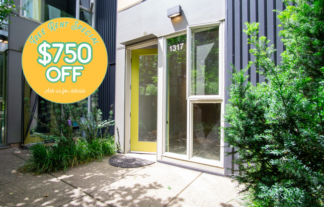 *FREE RENT* Sellwood-Great Modern Studio w/Dishwasher & W/D!