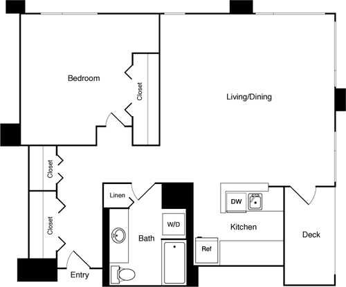 1 bed, 1 bath, 919 sqft, $2,948