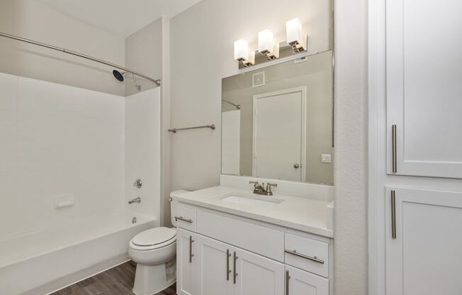 Bathroom at The Retreat Apartments