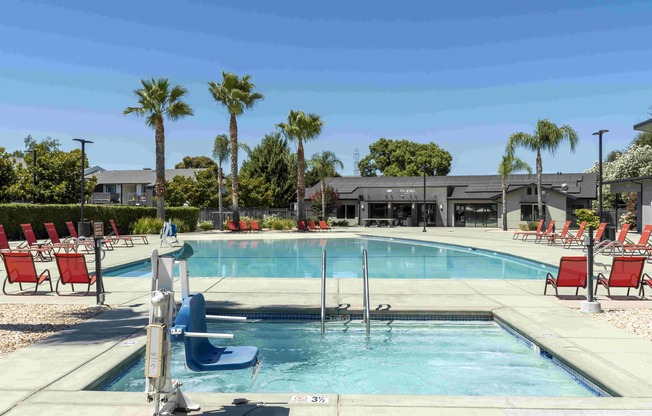 Resort-Style Pool and Hot Tub