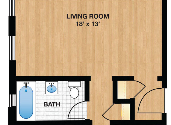 1 bed, 1 bath, 704 sqft, $2,295, Unit 110