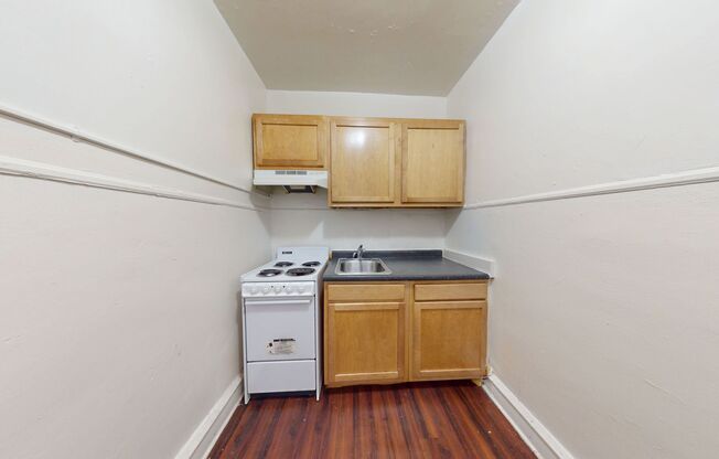 Studio, 1 bath, 295 sqft, $890, Unit A108