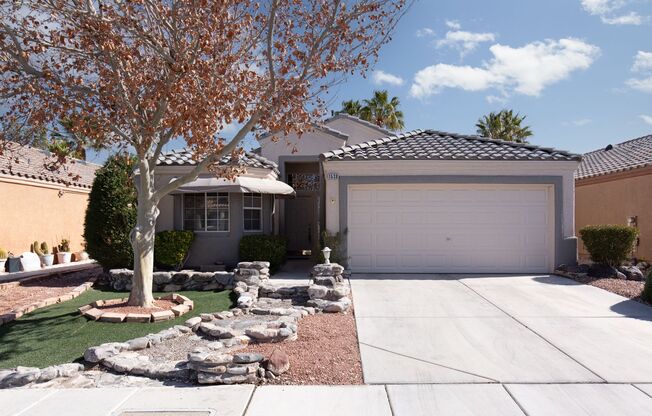 Single Story 3 Bedroom 2 Bath in Seven Hills Gated Community