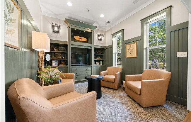 Community Room at Stonepost Lakeside Apartment Homes, Kansas