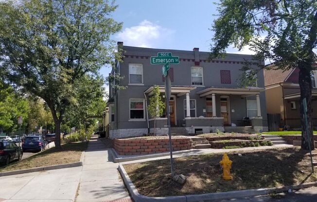 Remodeled & updated 3 bed 2 bath rowhome in the heart of Five Points!