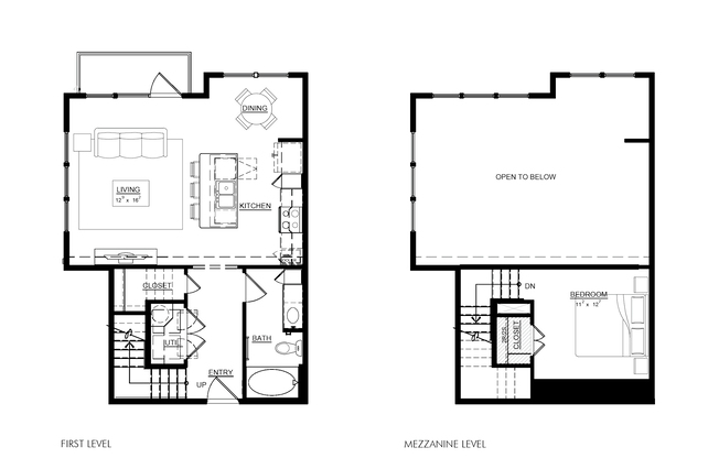 1 bed, 1 bath, 827 sqft, $1,960