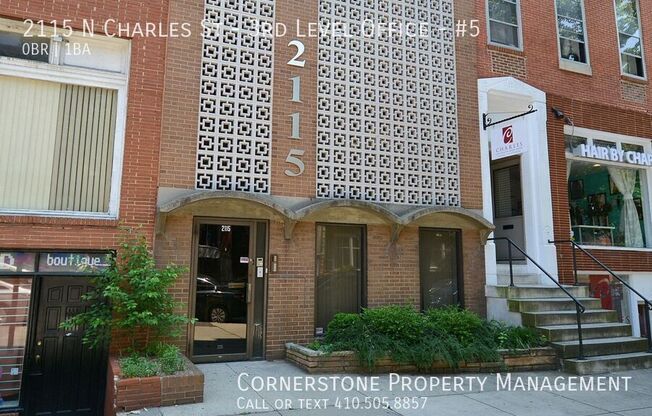 2115 N CHARLES 3 LEVEL OFFICE PARK ST