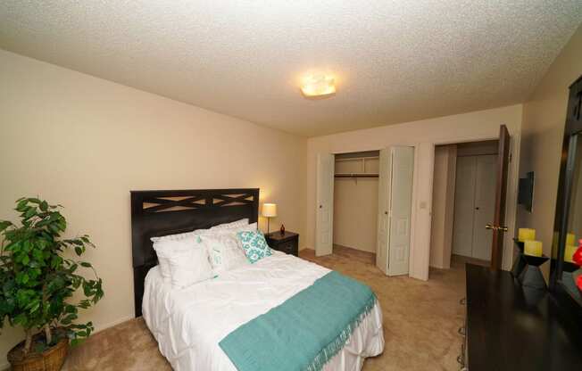 Generous Bedroom Sizes at Brookside Apartments, Michigan