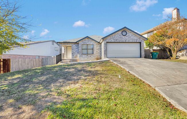 Beautifully Renovated 3-Bedroom, 2-Bathroom Home- Ready for ASAP Move in (Converse, Tx)