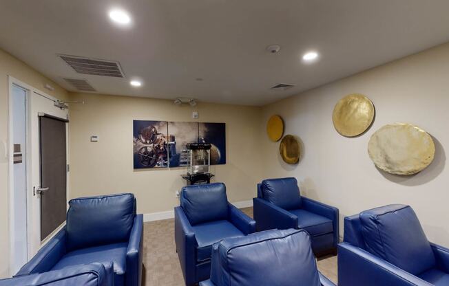 Theater Room at The View at Old City, Philadelphia, PA
