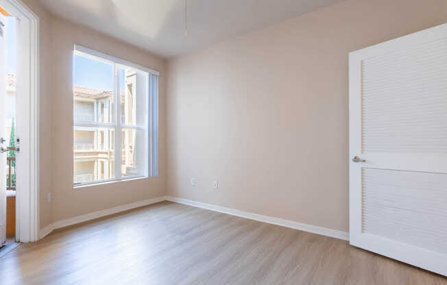Bedroom with Hard Surface Flooring