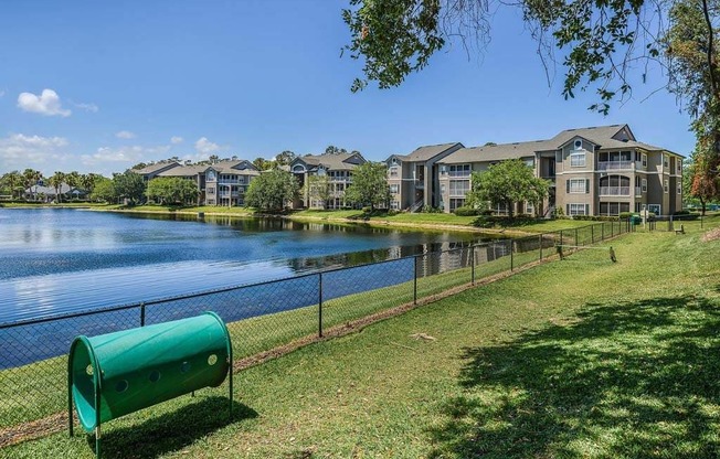 a view of a lake near a building  at Ocean Park, Jacksonville Beach, 32250