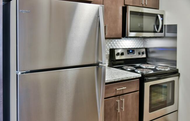Stainless Steel Appliances at Eagan Place Apartments, Eagan, MN