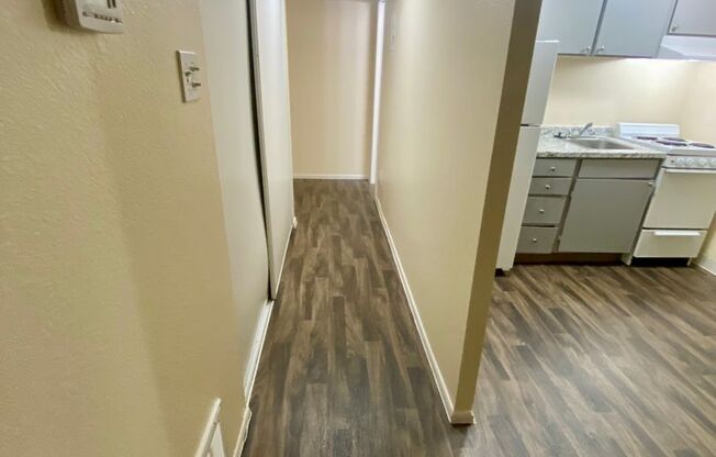 Studio, 1 bath, 445 sqft, $804, Unit 155