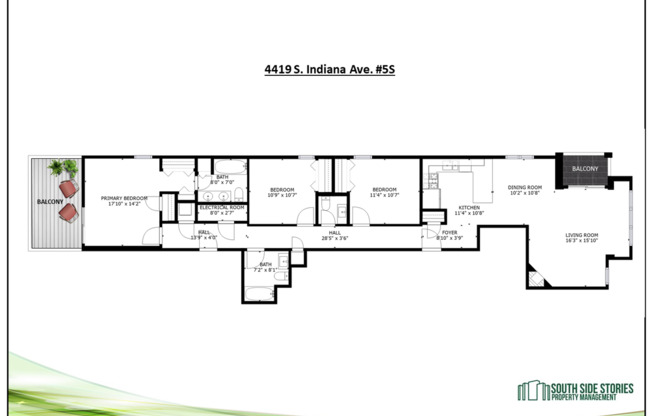 3 beds, 2.5 baths, $2,321