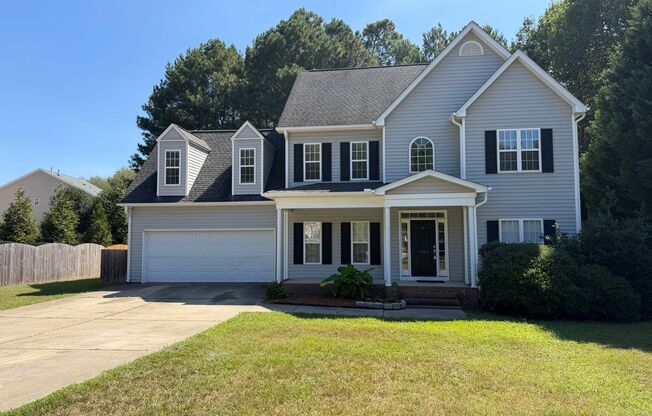 Gorgeous 4BD2/5 BA home with 2 car garage in popular Ballentine Subdivision in Fuquay Varina!