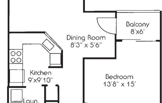 1 bed, 1 bath, 907 sqft, $3,390