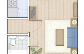 Studio, 1 bath, 300 sqft, $946