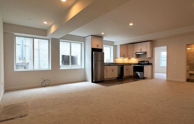Two bed, two bath + bonus room apartment for rent!
