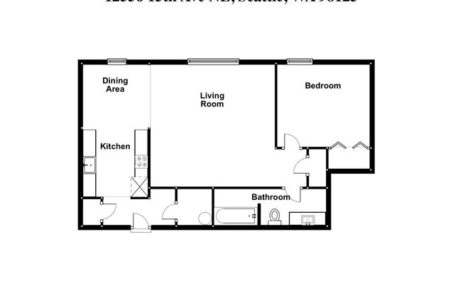 1 bed, 1 bath, 735 sqft, $1,750, Unit 305