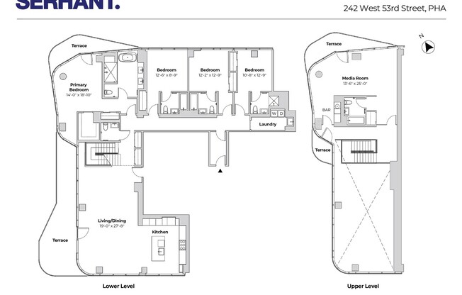 4 beds, 5.5 baths, 3,603 sqft, $35,000, Unit PHA