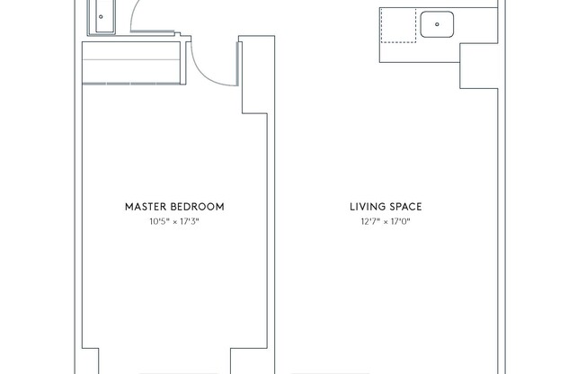 1 bed, 1 bath, 681 sqft, $4,735, Unit 8E