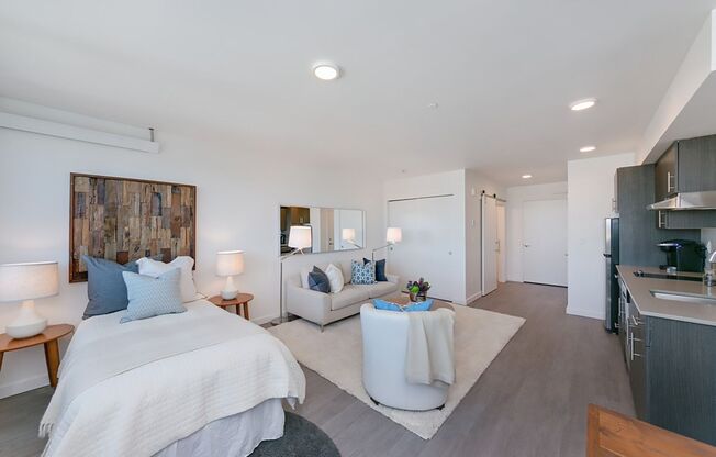 Studio, 1 bath, 368 sqft, $1,295, Unit 201