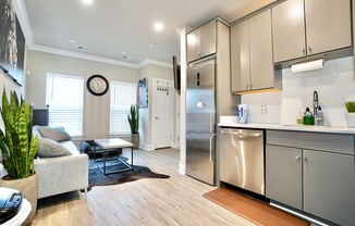 Two-Level 1BR w/ Den Next to Walter Reed and Whole Foods