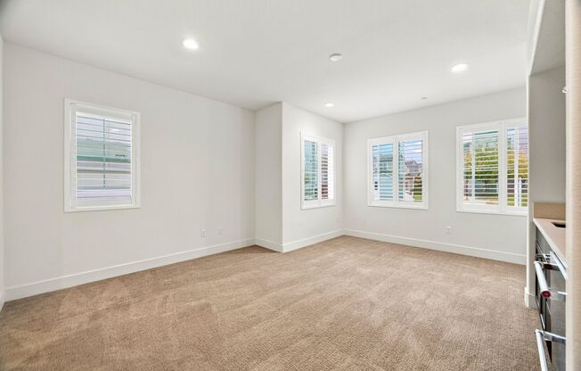 Corner Townhome with Private-Entry Suite