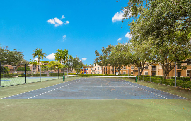 Tennis Court at Pembroke Pines Landings, Pembroke Pines, Florida